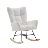 Rocking Chair Nursery White Modern Contemporary