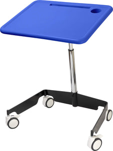 Kore Design Kids Sit-Stand Mobile Student Desk, Adjustable 31"-38" (Blue)