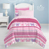 5 Piece Girls Hot Butterfly Themed Comforter Set Tn