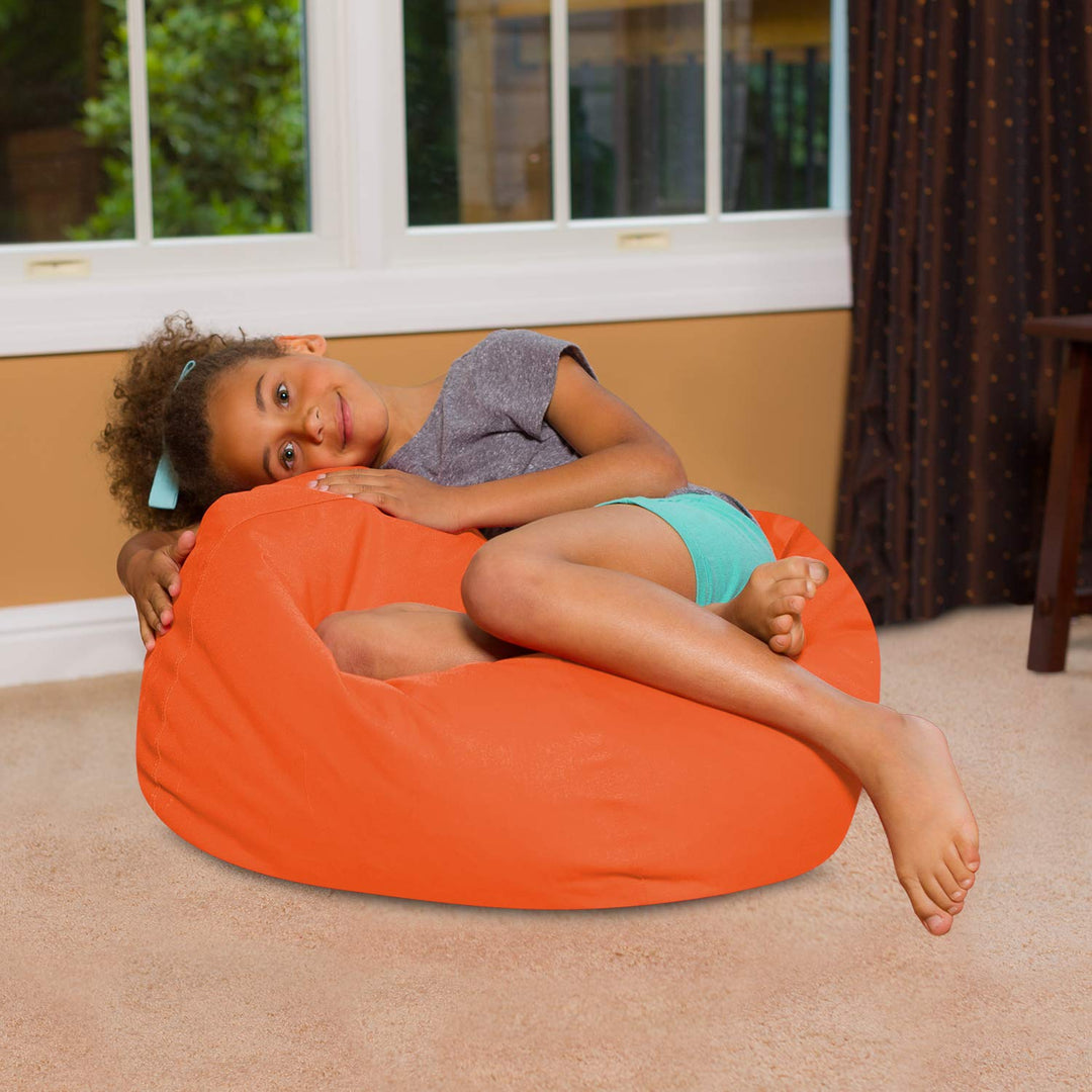 Big Comfy Bean Bag Chair: Posh Beanbag Chairs with Removable