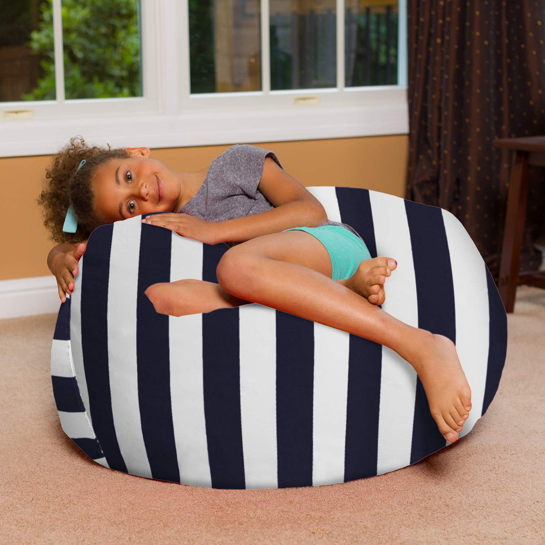 Big Comfy Bean Bag Chair: Posh Beanbag Chairs with Removable