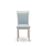 East West Furniture MZC0T15 Monza Parsons Dining Chairs - Baby