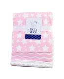 5 Piece Baby Blanket Gift Set