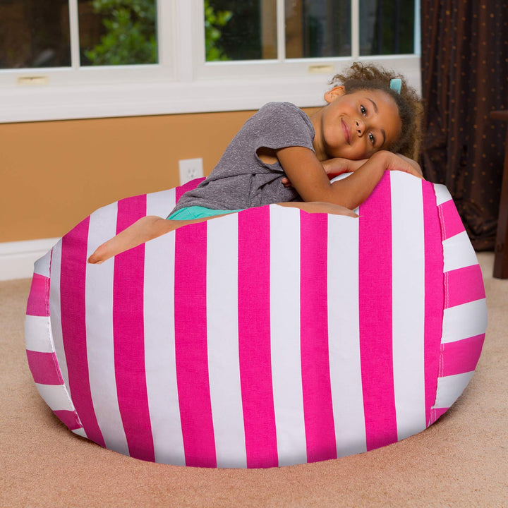 Big Comfy Bean Bag Chair: Posh Beanbag Chairs with Removable