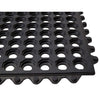 Interlocking Commercial Anti Fatigue Rubber Floor Mat 36 in. X