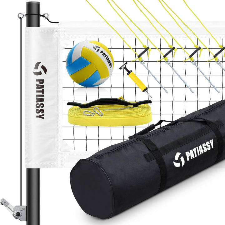 Portable Professional Volleyball Net Set