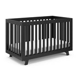 Storkcraft Beckett 3-in-1 Convertible Crib (Olive) - GREENGUARD Gold Certified, Converts from Crib to Toddler Bed, Fits Standard Full-Size Crib Mattress, Newborn Must-Haves