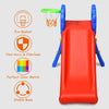 Sturdy Plastic Toddler Slide Freestanding Climber Playset