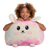 Stuffed Animal Storage Bean Bag Chair Cover only for Kids, Toy Holder