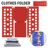 Adjustable T-Shirt Folding Board and Laundry Organizer for Kids