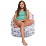 Bean Bag Chair for Kids, Teens and Adults, Comfy Chairs for your Room