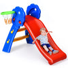 Sturdy Plastic Toddler Slide Freestanding Climber Playset Blue