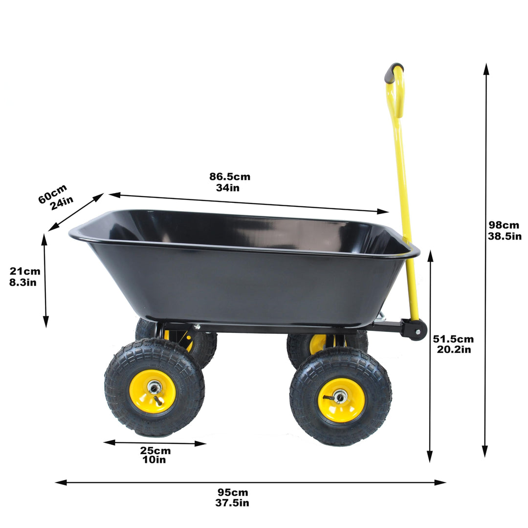 Small Transport Truck Grocery Cart Children's Play Car Yellow