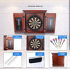 Premium Solid Wood Board Cabinet Set with Sisal/Bristle Board and 6