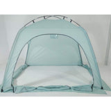 Privacy Play Tent On Sleep Bed for Kids Indoor Use 1pc Blue Fabric Medium