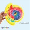 4 Pack Tie-dye Soft Flying Disc for Kids Outdoor Family Game