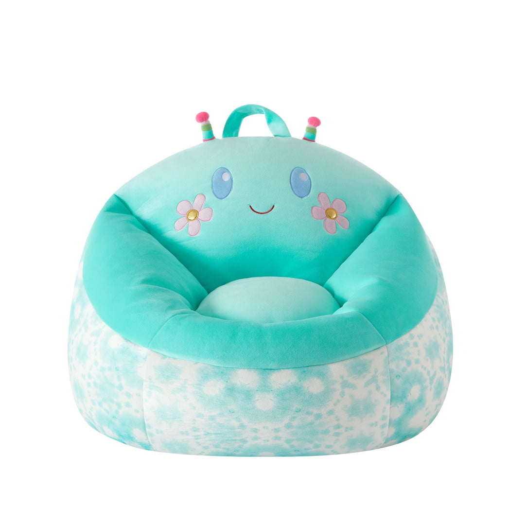 Heritage Kids Micromink Squishy Bean Bag Chair for Kids Ages 3+
