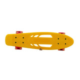 22 Inch Skateboard with Led Light Up Pu Wheels and Bendable Deck