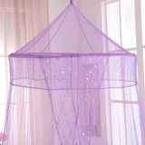 Sheer Galaxy Collapsible Hoop Kids Bed Canopy