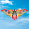 Fusionwing Kite for Kids-duke-5ft Flying Line Multi Color