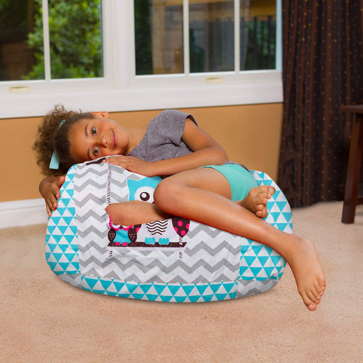 Big Comfy Bean Bag Chair: Posh Beanbag Chairs with Removable