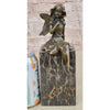 Hot Cast Bronze Sculpture Statue Young Child Fairy Angel Girl