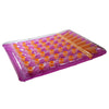 Inflatable Purple Water Sports Double Swimming Pool Mat Float