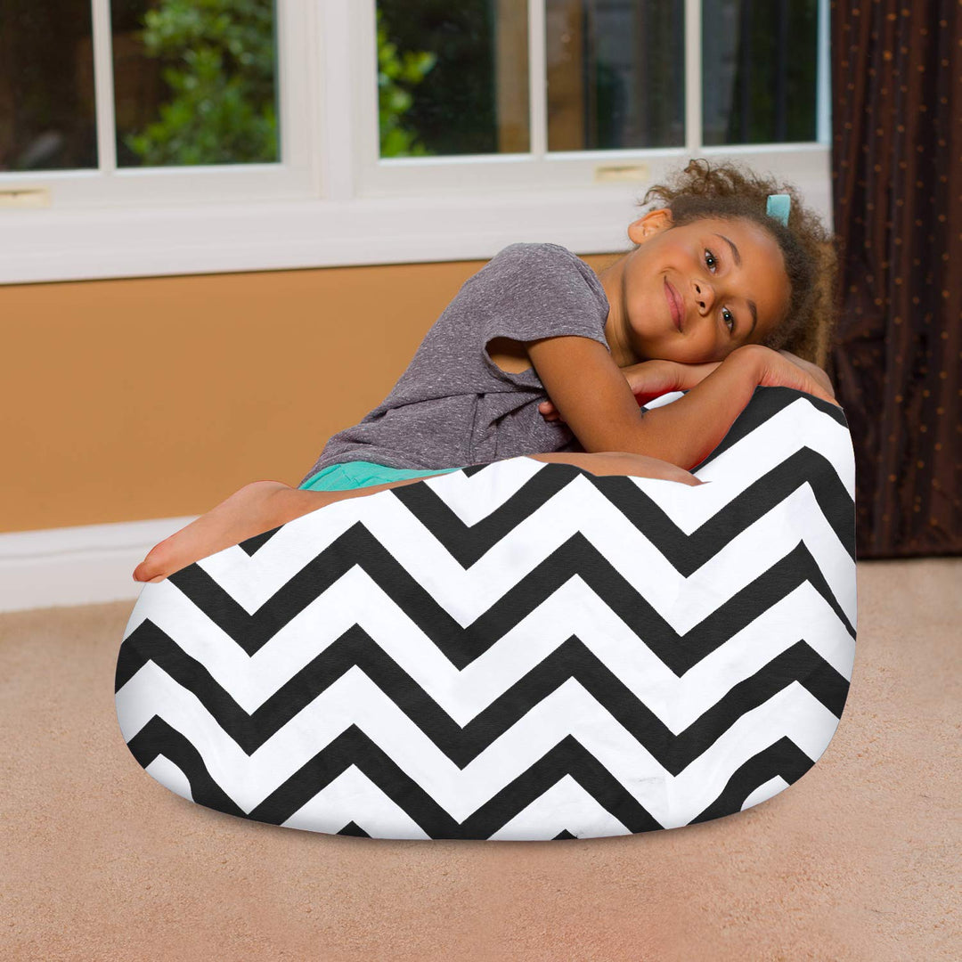 Big Comfy Bean Bag Chair: Posh Beanbag Chairs with Removable