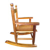 Oak Wood Outdoor Rocking Chair Suitable for Kids