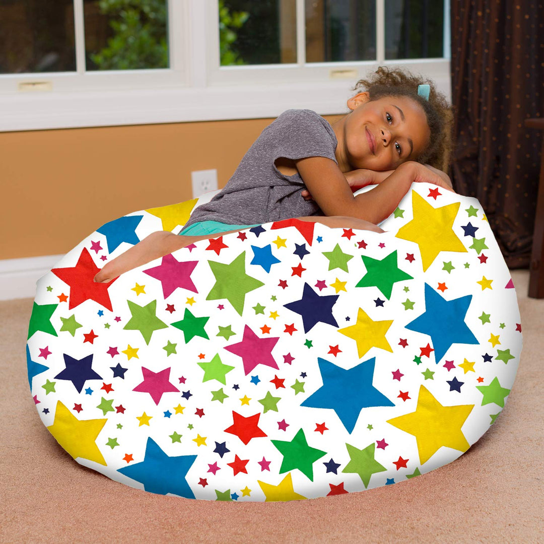 Big Comfy Bean Bag Chair: Posh Beanbag Chairs with Removable