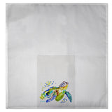 Baby Sea Turtle Guest Towel 20x20 Multi Color Rectangle