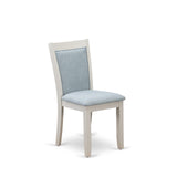 East West Furniture MZC0T15 Monza Parsons Dining Chairs - Baby