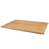 4x4 Self Inflating Pad-Compact Double Tan Includes Carry Bag