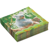 Koala Birthday Party Supplies Paper Napkins (6.5 in Pack) Multi