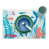 Stick-on Disposable Baby Placemats for Kids Fun Under The Sea 12 X