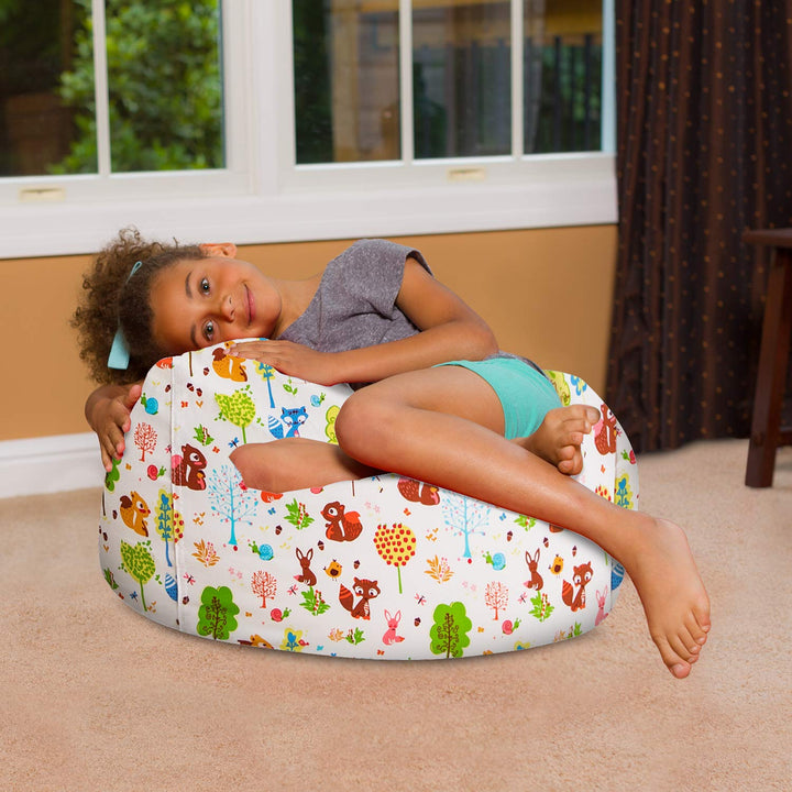 Big Comfy Bean Bag Chair: Posh Beanbag Chairs with Removable