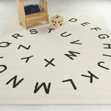 Mod-Tod Alpha Kids Alphabet Indoor/Outdoor Area Rug