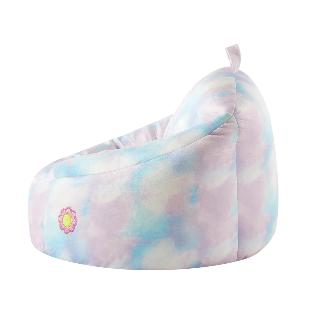 Heritage Kids Micromink Squishy Bean Bag Chair for Kids Ages 3+
