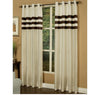 Girls Rugby Stripes Curtains Panel Pair Set