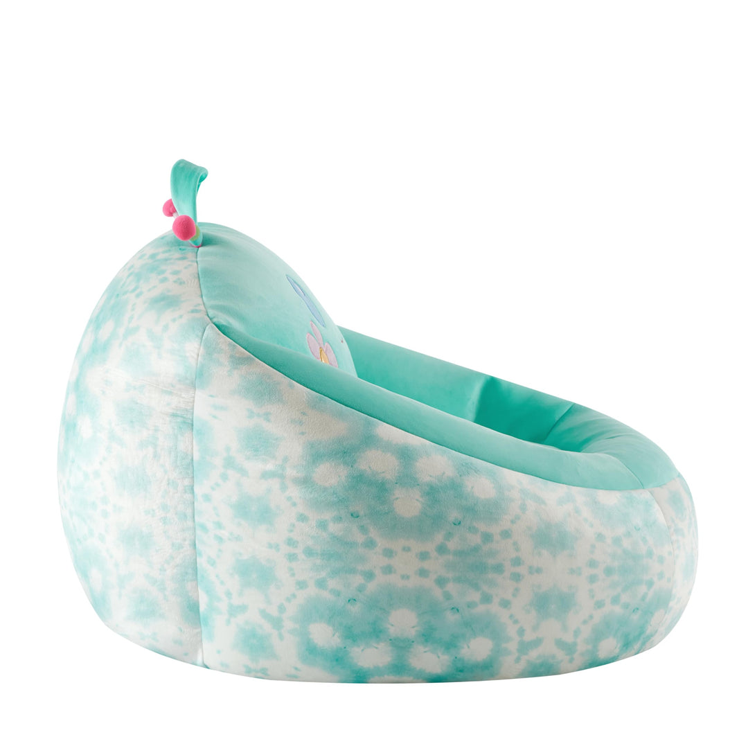 Heritage Kids Micromink Squishy Bean Bag Chair for Kids Ages 3+
