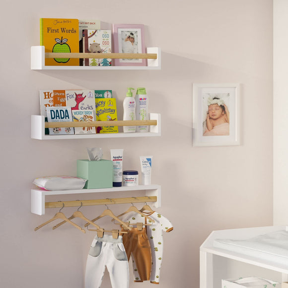 Kidsroom Shelves Nursery Toy Storage 24