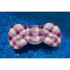 Inflatable Purple and White Checkered Bow Tie Lounge Swimming Pool