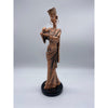 Tribal Lady with Baby in Arms Multi Color Resin Metallic