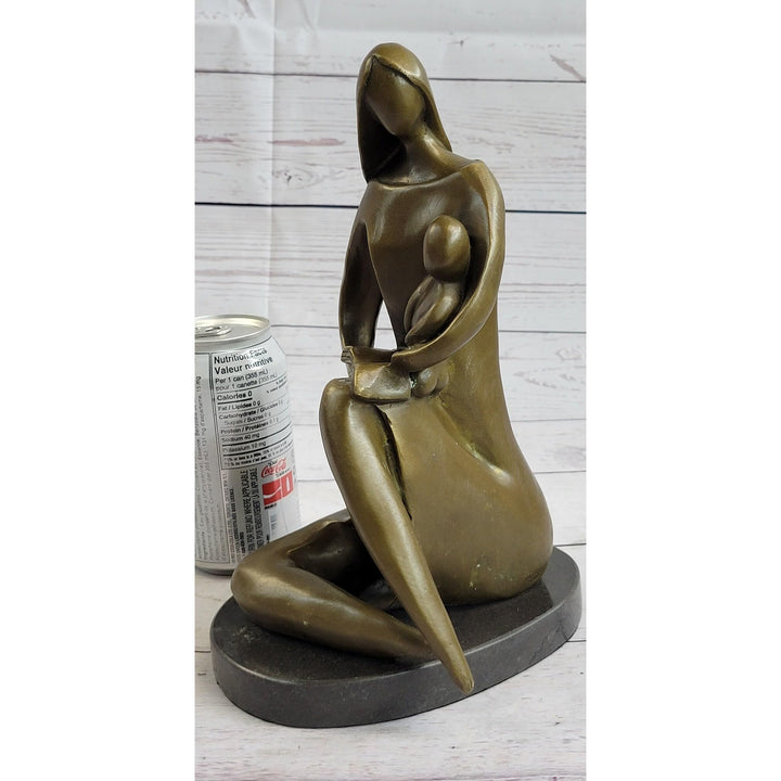 r with Baby Bronze Statue Sculpture Figure Pregnancy Shower