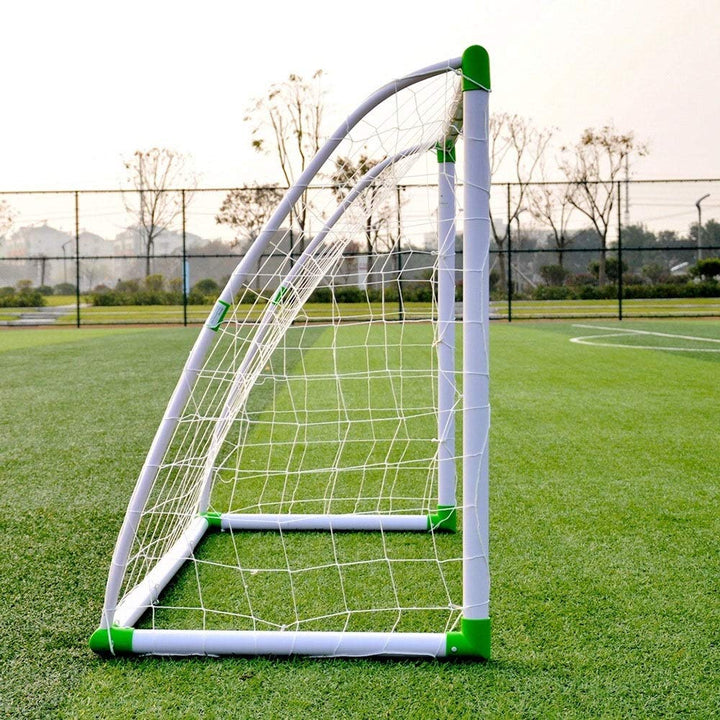 Soccer Goal Training Set with Net Buckles Ground Nail Football