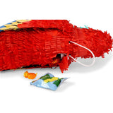 Small Parrot Pinata for Pirate Birthday Party (14.5 X 14 6 in) Multi