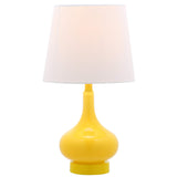 Kids Lighting 18-inch Amy Yellow Mini Gourd Table Lamp Modern