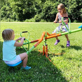 Kids Sivel Teeter-Totter Degrees Rotating(4 Seats) 74.8" l X 74.8"