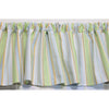 Blue Stripe Window Valance Cotton