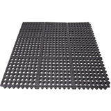 Interlocking Commercial Anti Fatigue Rubber Floor Mat 36 in. X